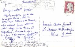 CPA Pau Le Chateau vu du Parc 