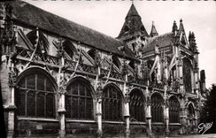 CPA Les Andelys Eure Eglise Notre Dame de style gothique 