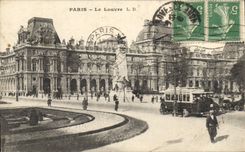 CPA Paris Le Louvre 