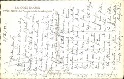 CPA Nice La Promenade des Anglais 