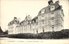 CPA Cheverny Le Chateau La Facade Nord Ouest 