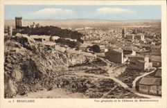 CPA Beaucaire Vue generale et le Chateau de Montmorency 