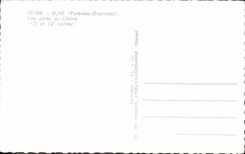 CPA Elne Pyrenees Orientales Une porte du Cloitre 