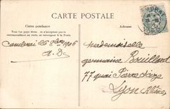 CPA Cambrai La Cathedrale 