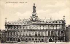 CPA Valenciennes L'Hotel de Ville 