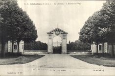 CPA Richelieu L et L Le Chateau L Entree du Parc 