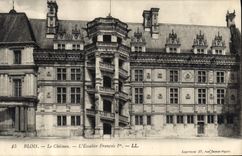 CPA Blois Le Chateau L'Escalier Francois 1er