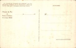 CPA Chateau d'Azay le Rideau 