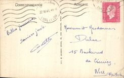 CPA Cathedrale de Chartres Base d'un Pilier du Porche Nord 