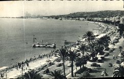 CPA Nice Vue generale de la Promenade des Anglais 