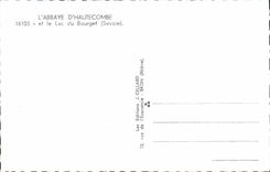 CPA L'Abbaye d'Hautecombe et le Lac du Bourget Savoie 