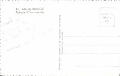 CPA Lac du Bourget Abbaye d'Hautecombe 