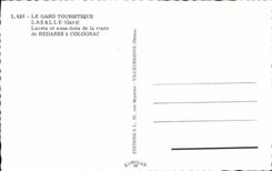 CPA Le Gard Touristique Lasalle Gard Lacets et sous bois de la route de Redares a Colognac