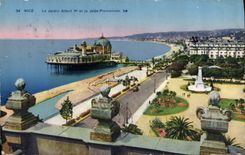 CPA Nice Le Jardin Albert et la Jetee Promenade 