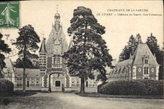 CPA Chateaux de la Sarthe Le Luart Chateau du Luart Les Communs 
