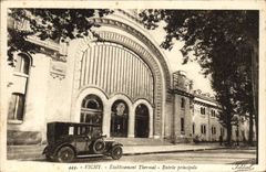 CPA Vichy Etablissement Thermal Entree principale 