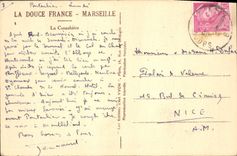 CPA Marseille La Cannebiere