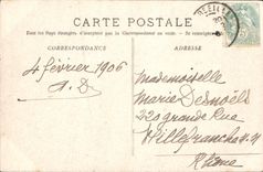 CPA Marseille La sortie du Vieux Port 