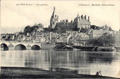 CPA Gien Loiret Vue generale 