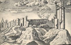 CPA Ruines du Chateau de Montlhery 