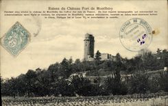 CPA Ruines du Chateau Fort de Montlhery 