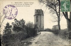 CPA Montlhery Dernier Vestige L'ancien Donjon du Chateau fort 