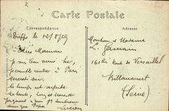 CPA Dieppe Le Vieux Chateau 