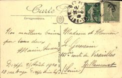 CPA Dieppe Le Port et le Clocher Saint Jacques 