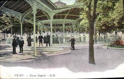 CPA Vichy Source Hopital 