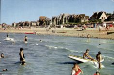 CPA Lion sur Mer Calvados La Plage 