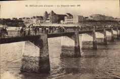 CPA Royan Cote d'Argent La Nouvelle Jetee 