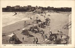 CPA Pontaillac La Plage Vue de la Rampe de Verthamont 