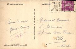 CPA Honfleur Clocher de Sainte Catherine