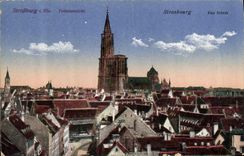 CPA Strasbourg vue totale 