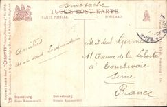 CPA Strasbourg Maison Kammerzell 