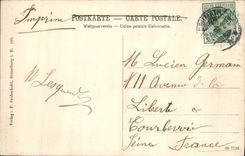 CPA Eisenbahnbrucke Pont sur le Rhin 