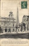 CPA Arles la place de la Republique 