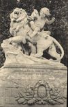 CPA Montpellier Lion du Peyrou la Force domptee par l'Amour 