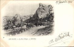 CPA Les Baux le Val d'Enfer 