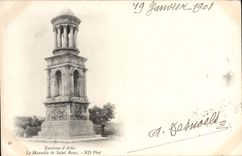 CPA Environs d'Arles le Mausolee de Saint Remi 