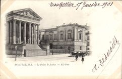 CPA Montpellier le palais de justice 