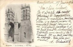 CPA Montpellier la Cathedrale 