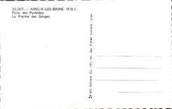 CPA Amelie les Bains P O Perle des Pyrenees La Piscine des Gorges