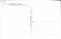 CPM Paysages de Provence Les Fouilles de Glanum et les Alpilles 