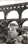 CPM Le Pont du Gard Gard Aqueduc romain construit avant l'ere chretienne sur l'ordre d'Agrippa pour 