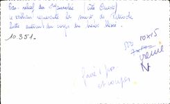 CPM Bas relief de mausolee