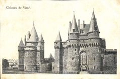 CPA Chateau de Vitre 