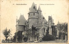 CPA Saint Gaultier Chateau de Saint Gaultier 