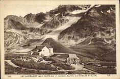 CPA Le Lautaret Jardin Alpin le Chalet P L M 