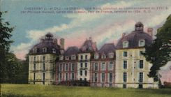 CPA Cheverny L et Ch le chateau cote Nord construit au commencement du XVII S des Sceaux Pair de Fra